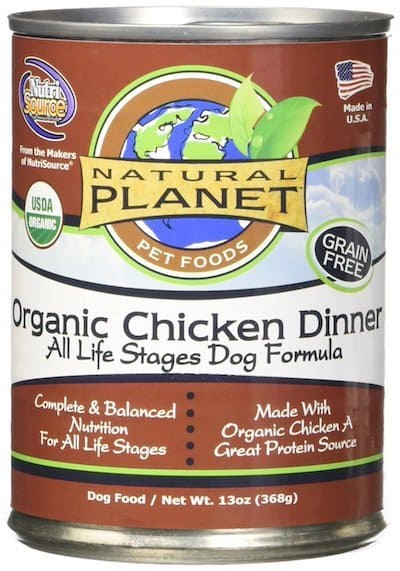 organic chicken dog food