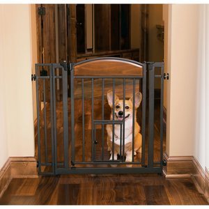 sliding dog gate