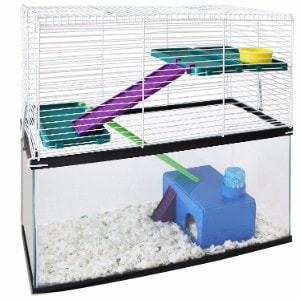 proper hamster cage