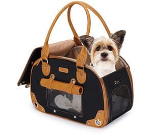 Pet Cat Dog Puppy Carrier Basket Bag Cage Portable Travel Kennel Box Vet W/Door