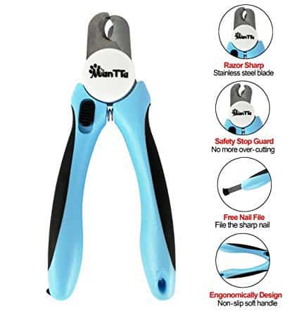 dog toenail clippers with sensor