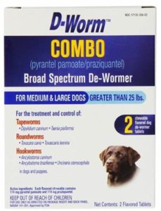 anthelban wormer for puppies