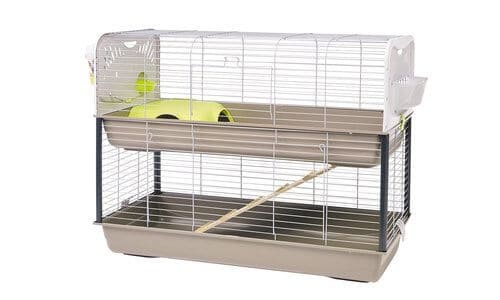 double level guinea pig cage