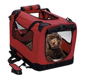soft dog cage for car