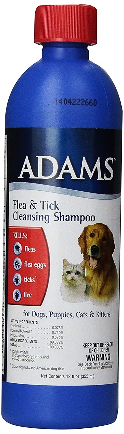 triple action flea and tick shampoo