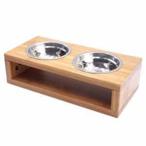 dog water bowl holder