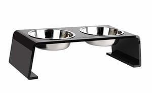 elevated stainless steel dog bowls