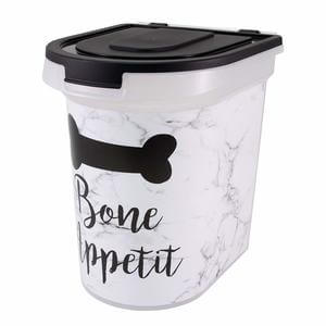 cute dog food storage container