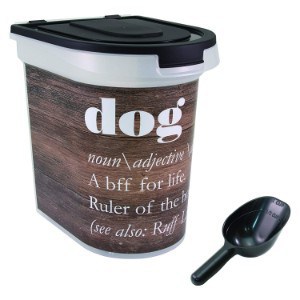 cute pet food container