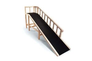 pet ramp with side rails