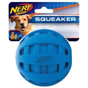 dog squeaky ball noise