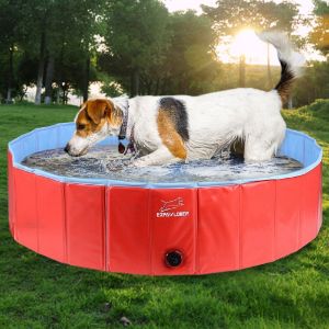 large dog bath