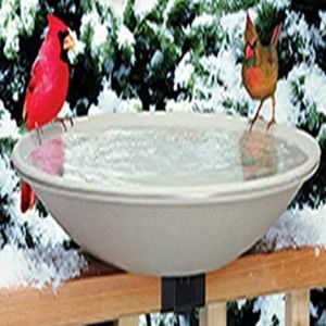 Allied Precision Industries Mounted Heated Bird Bath