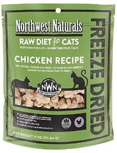 Northwest Naturals Freeze Dried Raw Cat Food Nibbles